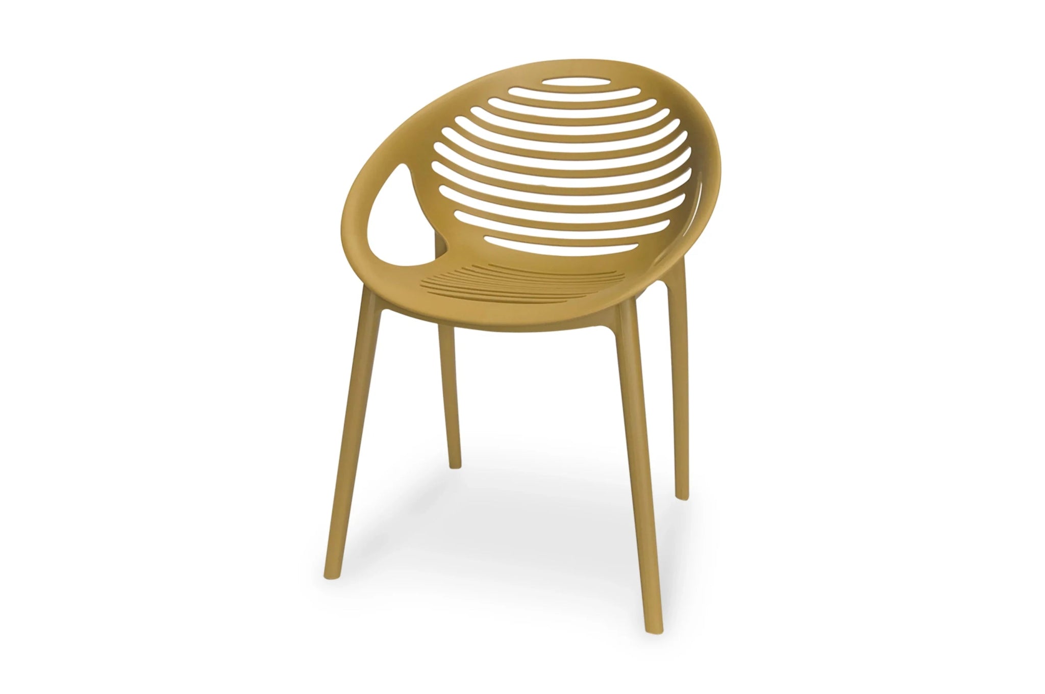 The Outdoor Stackable TIG dining chair collection