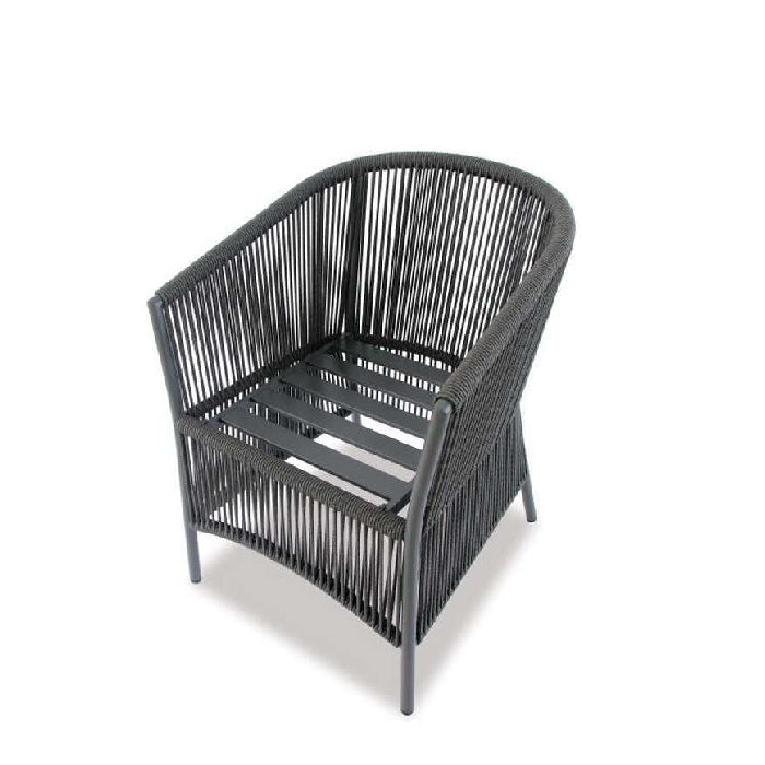 Omaha Outdoor Chair - Gunmetal Grey