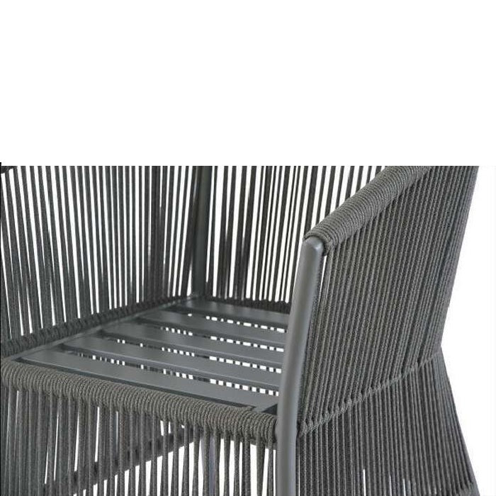 Omaha Outdoor Chair - Gunmetal Grey
