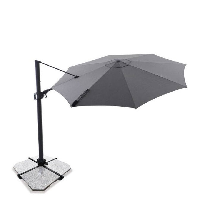 Sirius Cantilever Outdoor Umbrella - 3.3m Round - Colours to Suit