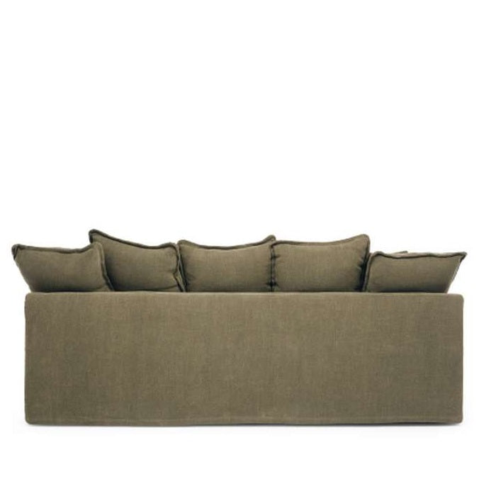 Cloud 3 Seater Slipcover Sofa or Daybed - Khaki