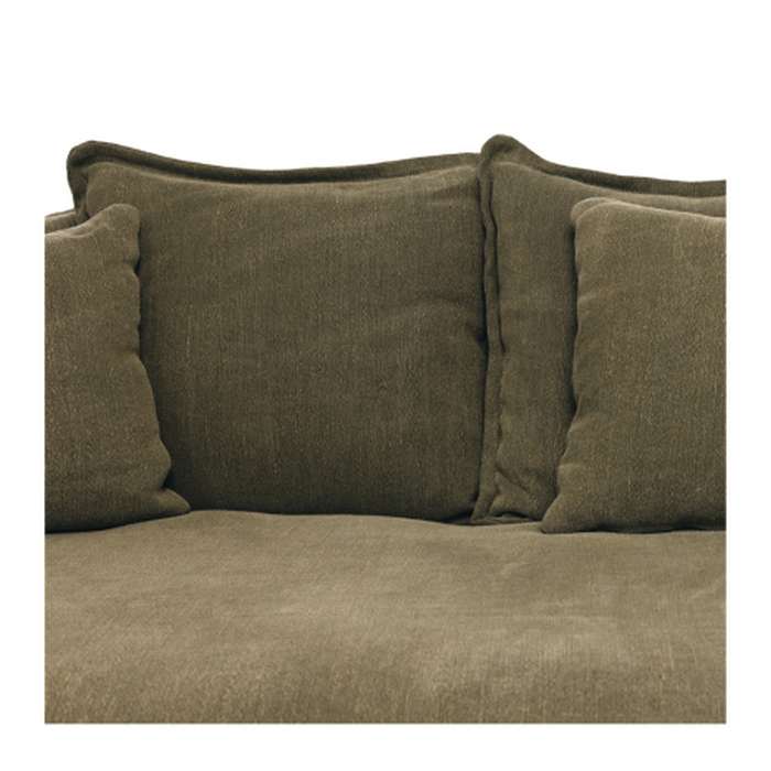 Cloud 3 Seater Slipcover Sofa or Daybed - Khaki