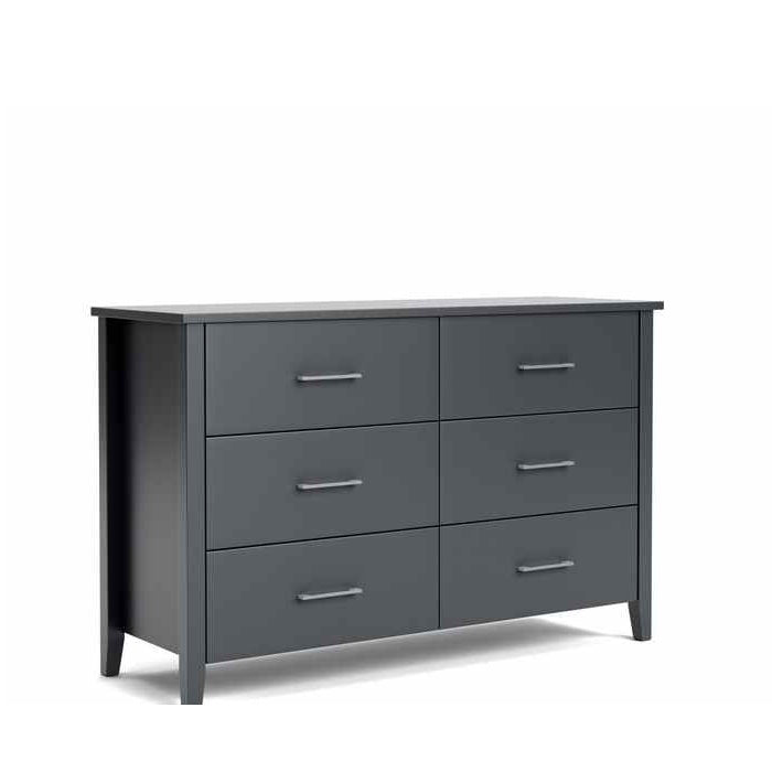 Ivydale Lowboy 6 Drawer - Pine