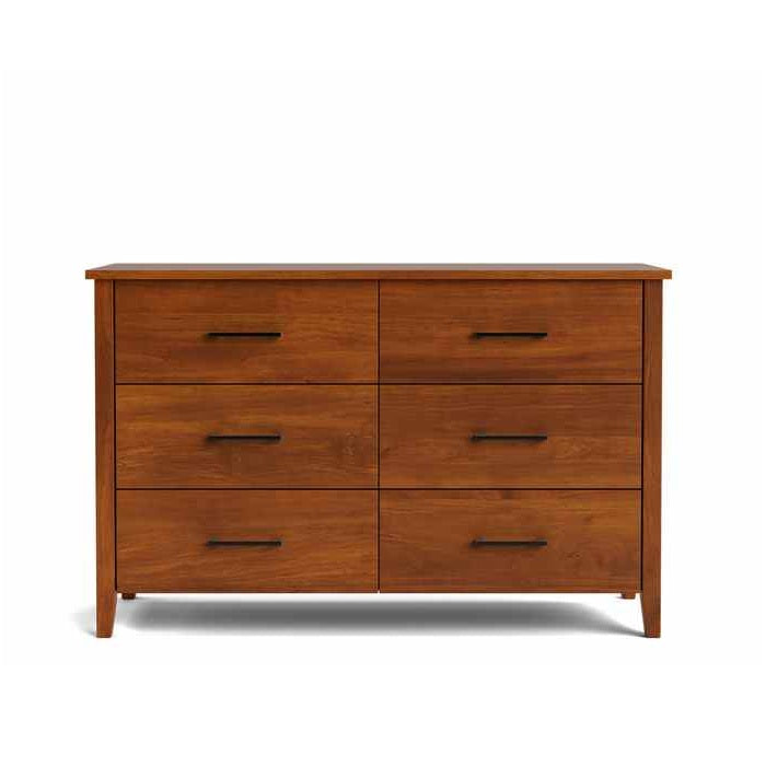 Ivydale Lowboy 6 Drawer - Pine