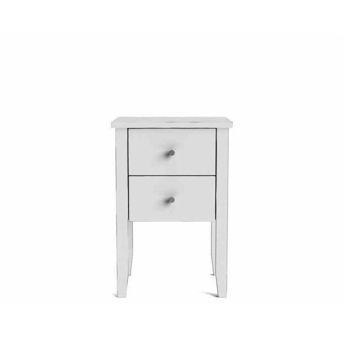 Ivydale Bedside 2 Drawer - Slim - Pine