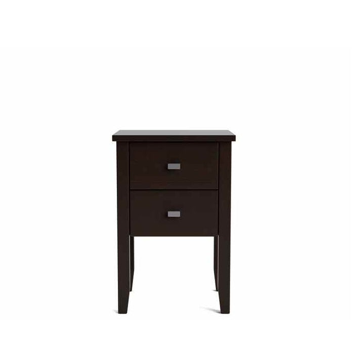 Ivydale Bedside 2 Drawer - Slim - Pine