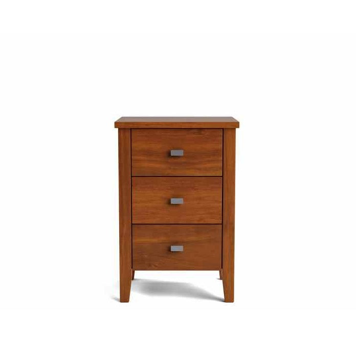 Ivydale Bedside 3 Drawer Slim - Pine