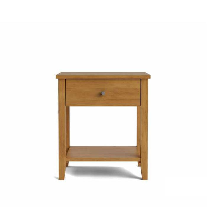 Ivydale Bedside 1 Drawer Wide - Pine