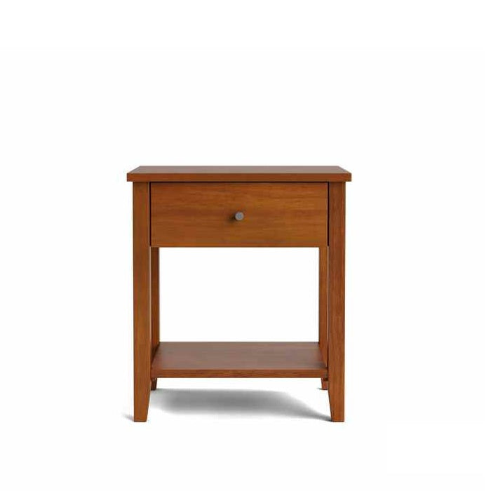 Ivydale Bedside 1 Drawer Wide - Pine