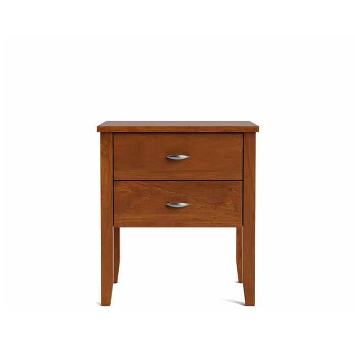 Ivydale Bedside 2 Drawer - Wide - Pine