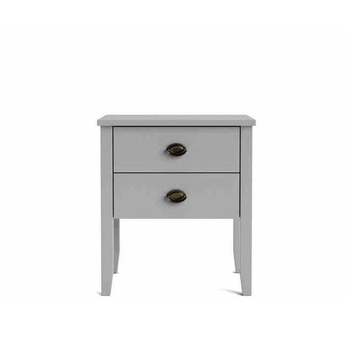 Ivydale Bedside 2 Drawer - Wide - Pine