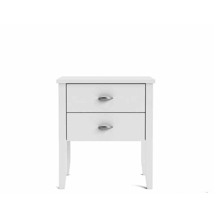 Ivydale Bedside 2 Drawer - Wide - Pine