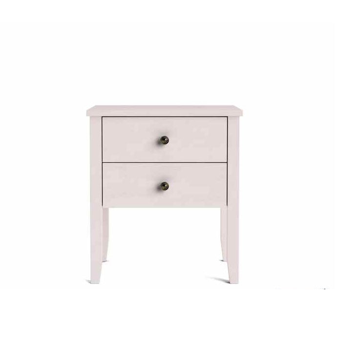 Ivydale Bedside 2 Drawer - Wide - Pine