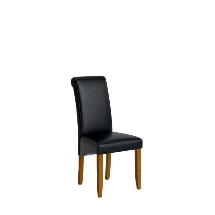 Jackson Dining Chair with Roll Top