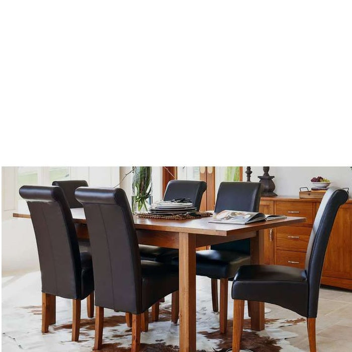 Jackson Dining Chair with Roll Top