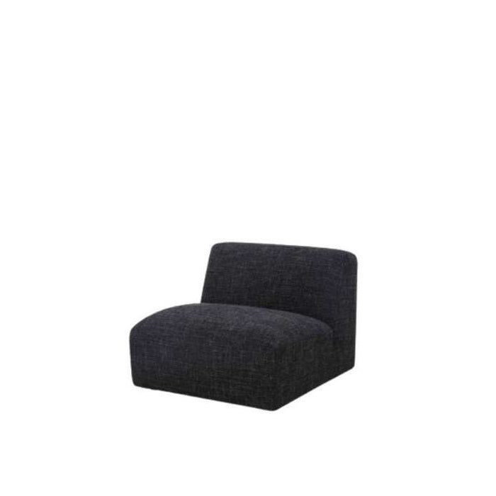 Malone Modular 1 Seater Armless Chair in Fabric