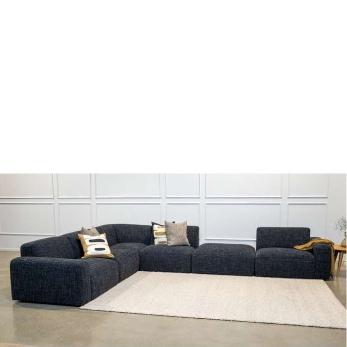 Malone 6 Piece Modular Corner Suite in Fabric