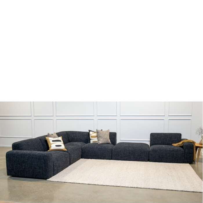 Malone 5 Piece Modular Corner Suite in Fabric