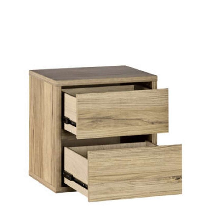 Nico Bedside 2 Drawer 480w or 600w