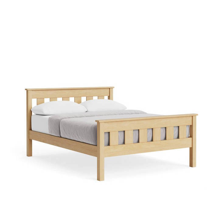 Northville Slatframe Bed High Foot - Slatted - Single to Super King