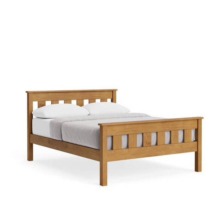 Northville Slatframe Bed High Foot - Slatted - Single to Super King