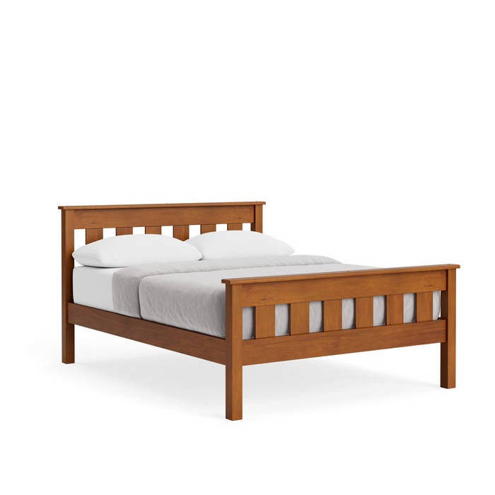 Northville Slatframe Bed High Foot - Slatted - Single to Super King