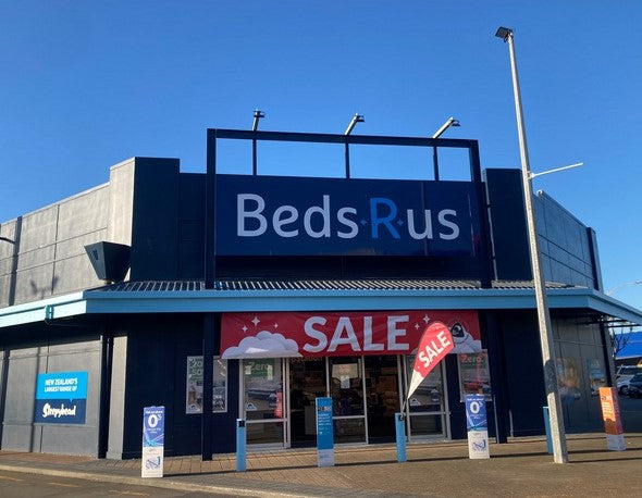 Paulas Porirua furniture store exterior