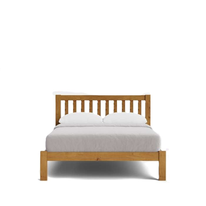 Portland Slatframe with Slatted Headboard - Double to Super King