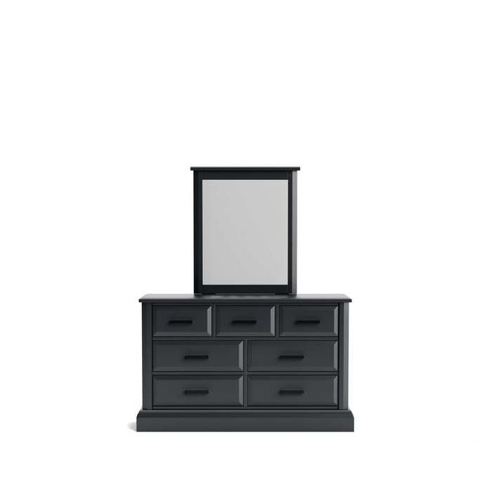 Asher Dresser and Mirror 7 Drawer - Paulas Home & Living