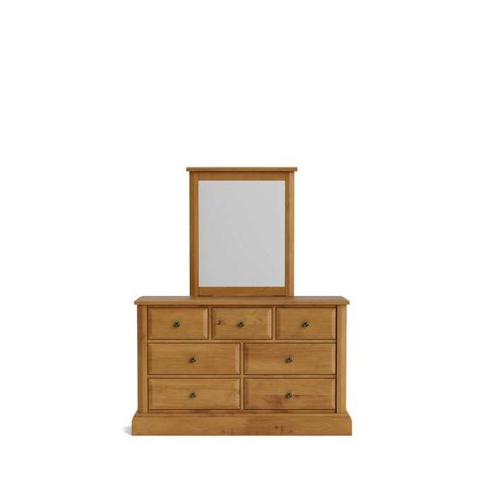 Asher Dresser and Mirror 7 Drawer - Paulas Home & Living