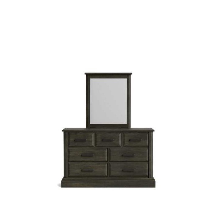 Asher Dresser and Mirror 7 Drawer - Paulas Home & Living