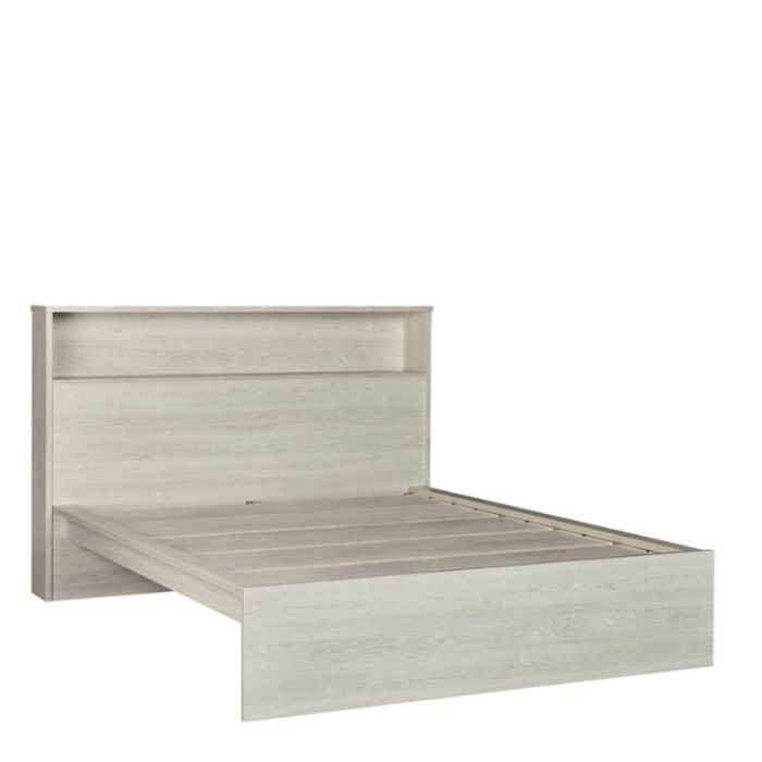 Atlas Slatframe Bed with Storage Headboard - King Single - Paulas Home & Living