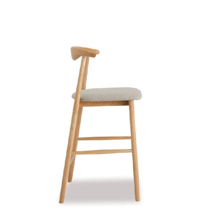 Baradine Barstool - Light Grey - Paulas Home & Living