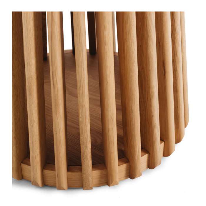 Bur Dining Table 1200dia - Oak - Paulas Home & Living