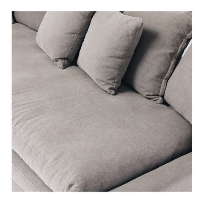 Cloud 3 Seater Slipcover Sofa or Daybed - Cement - Paulas Home & Living