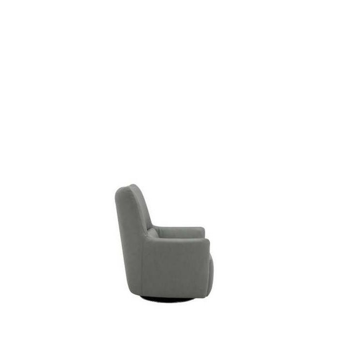 Colombo Swivel Armchair in Leather - Paulas Home & Living