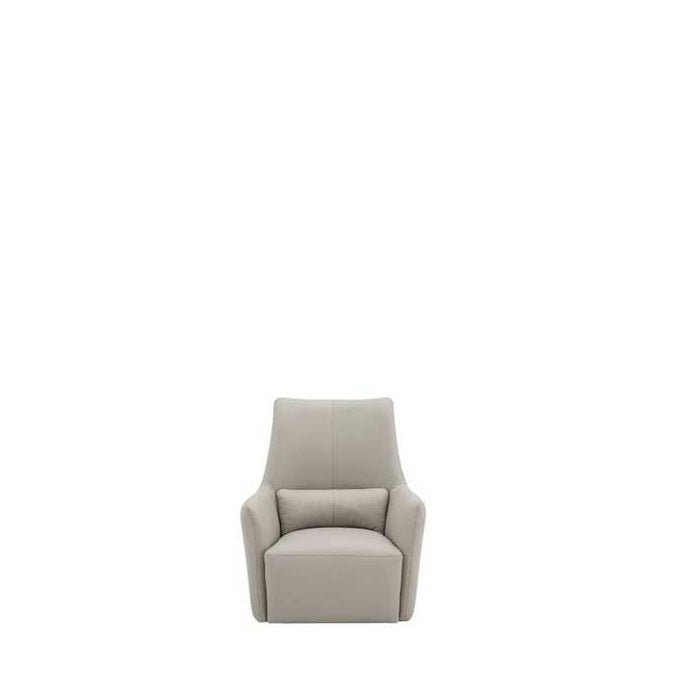 Colombo Swivel Armchair in Leather - Paulas Home & Living