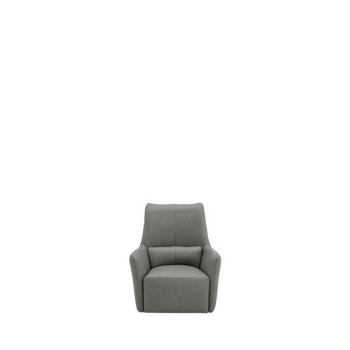 Colombo Swivel Armchair in Leather - Paulas Home & Living