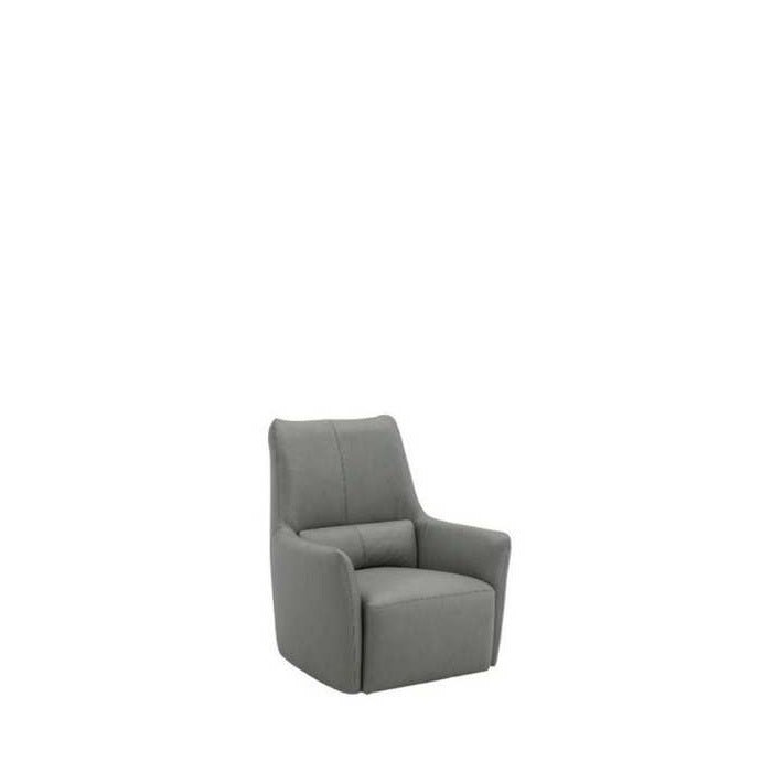Colombo Swivel Armchair in Leather - Paulas Home & Living