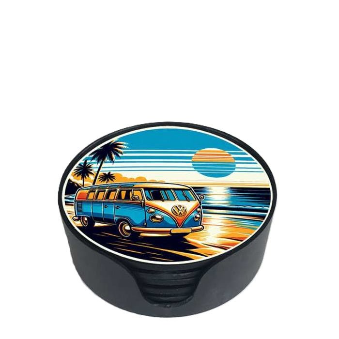 Combi Coaster Set - Glass - Paulas Home & Living