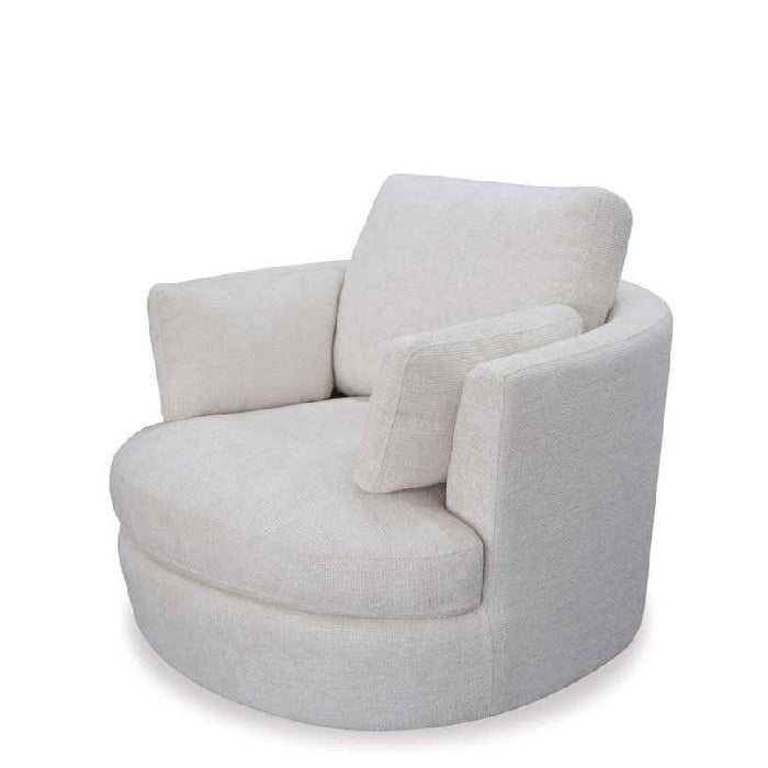 Cuddle Swivel Chair - Mornington Pearl - Paulas Home & Living