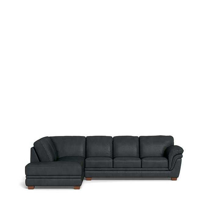 Demi 3 Seater with LHF Corner Chaise in Leather - Paulas Home & Living