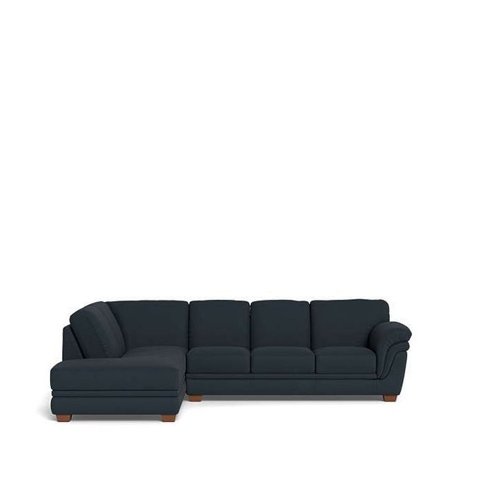 Demi 3 Seater with LHF Corner Chaise in Leather - Paulas Home & Living