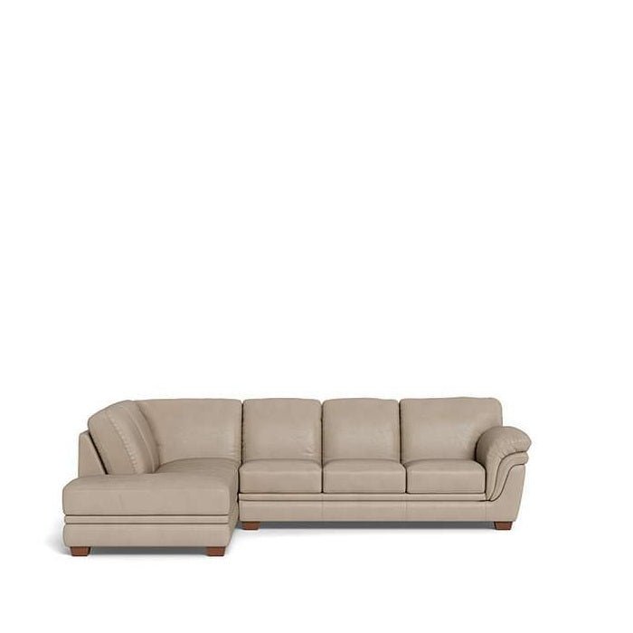 Demi 3 Seater with LHF Corner Chaise in Leather - Paulas Home & Living