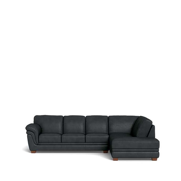Demi 3 Seater with RHF Corner Chaise in Leather - Paulas Home & Living