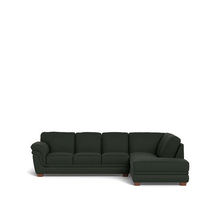 Demi 3 Seater with RHF Corner Chaise in Leather - Paulas Home & Living