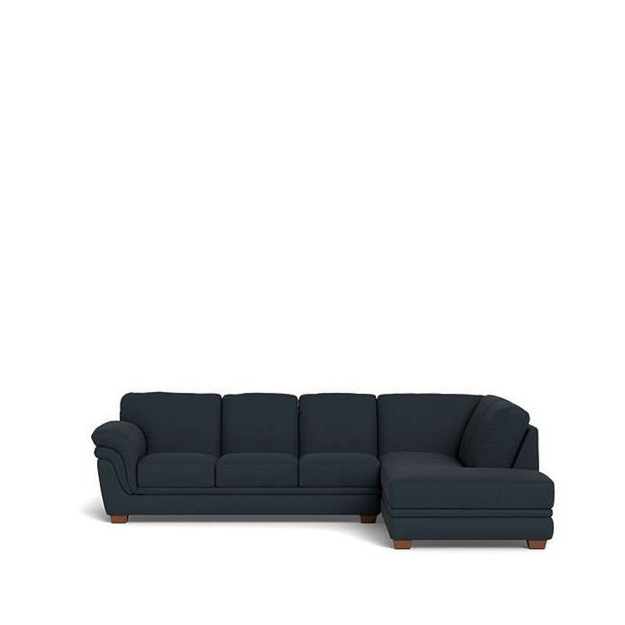 Demi 3 Seater with RHF Corner Chaise in Leather - Paulas Home & Living
