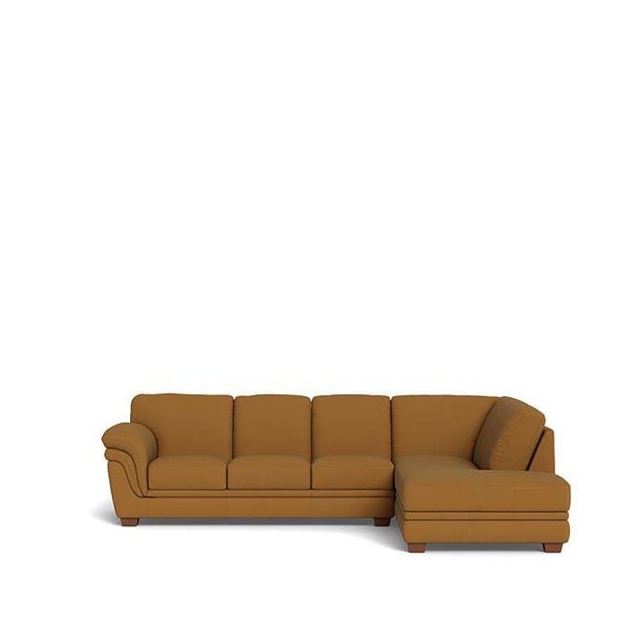Demi 3 Seater with RHF Corner Chaise in Leather - Paulas Home & Living
