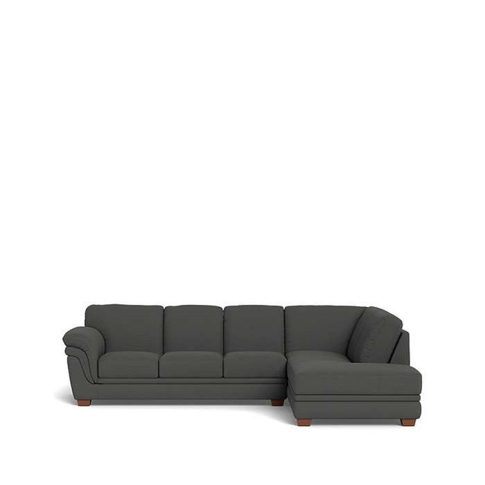 Demi 3 Seater with RHF Corner Chaise in Leather - Paulas Home & Living