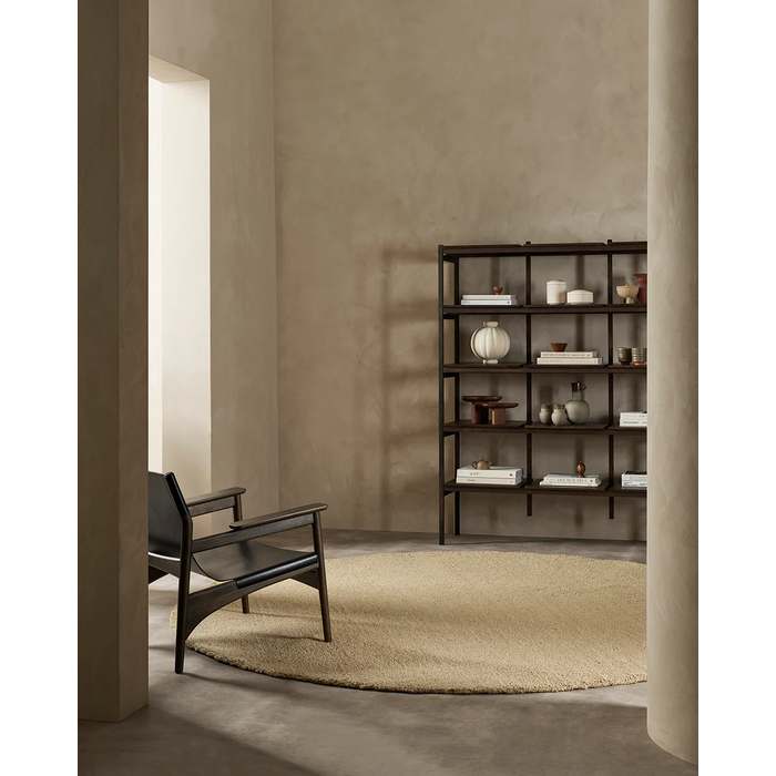 Dorset Round Floor Rug - Biscuit (Wool & Merino) - Paulas Home & Living